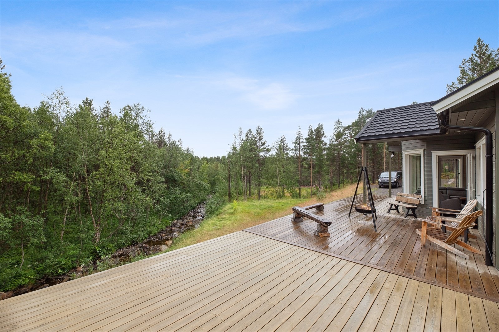 Her får du naturen rett utenfor døren. Galleribilde