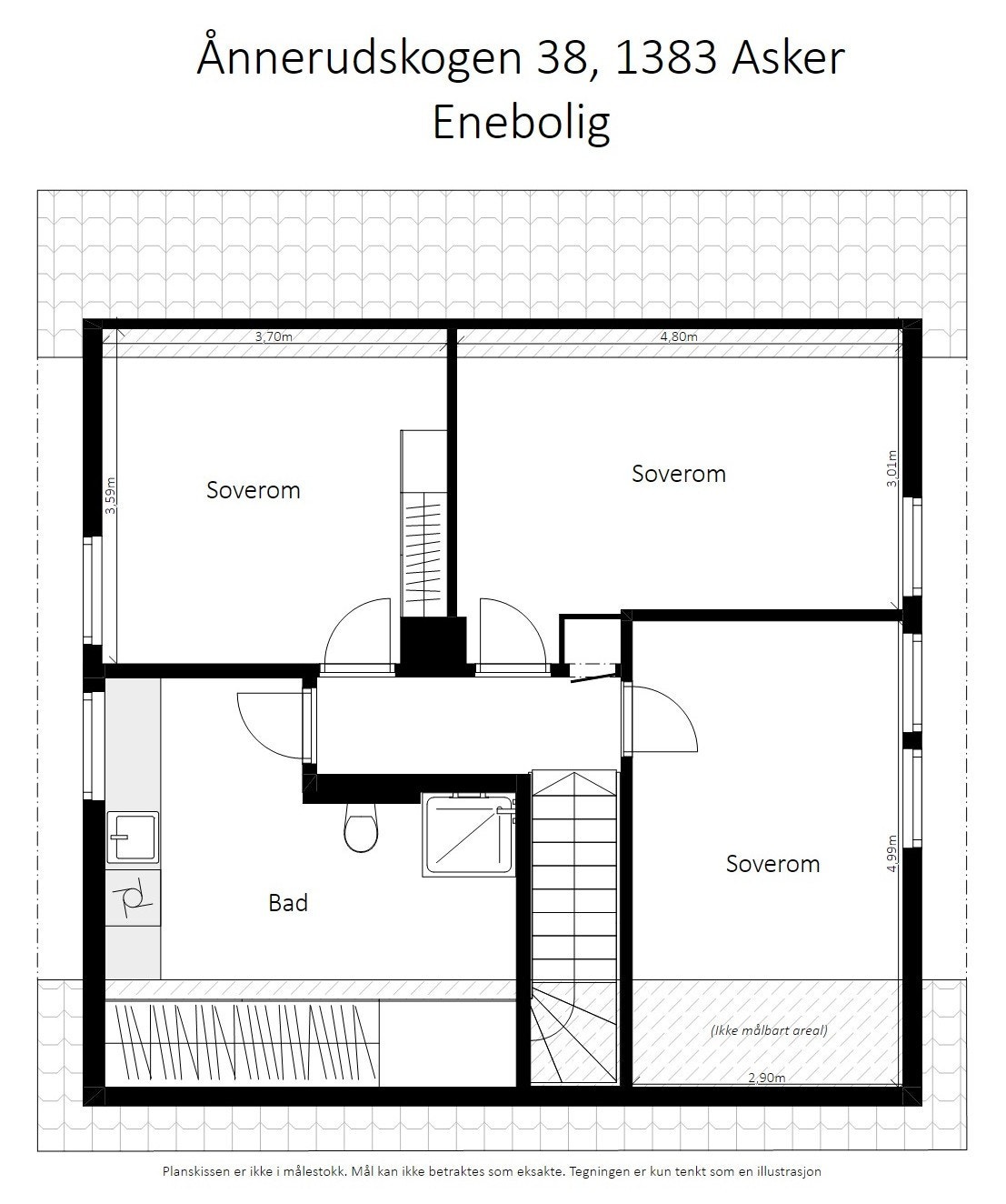 Plantegning 2. etasje. Galleribilde