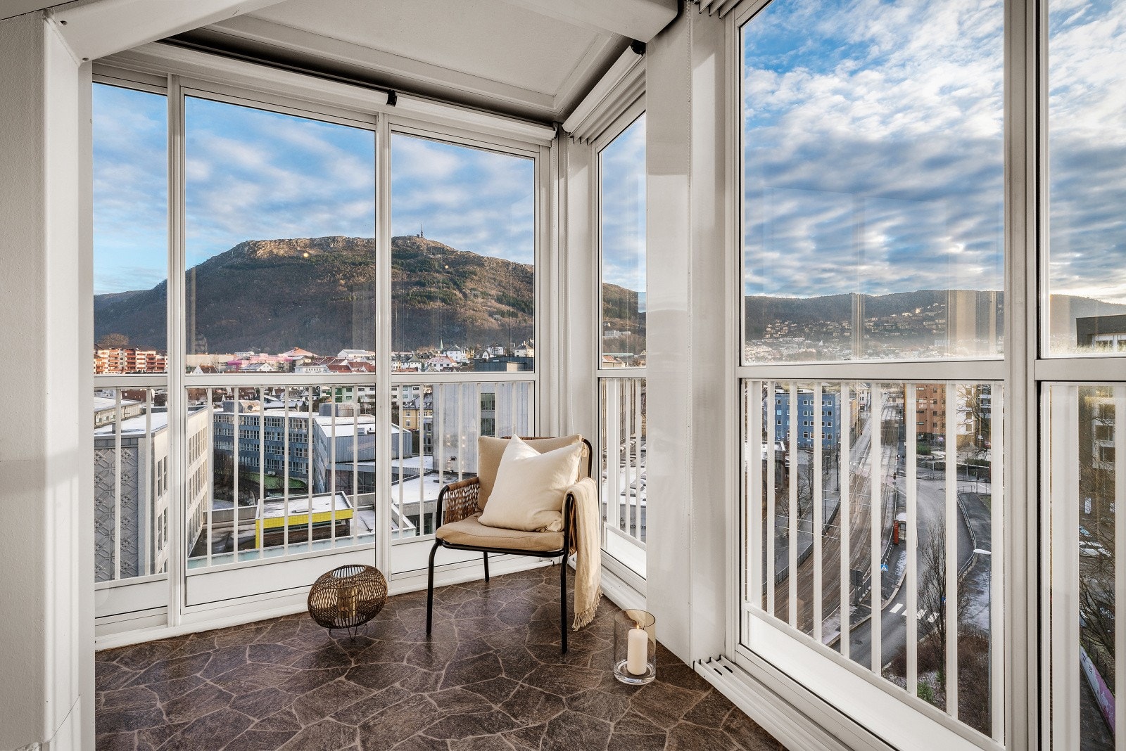 - Glassfeltene kan åpnes opp - Galleribilde