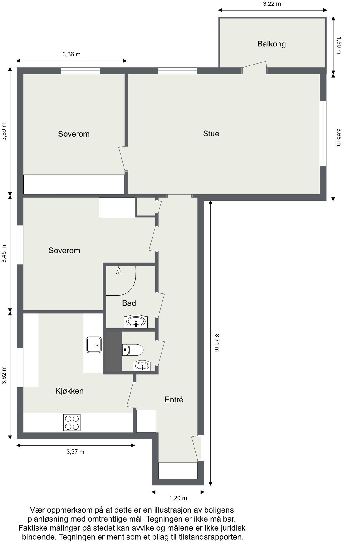 Plantegning 10. etasje. Galleribilde