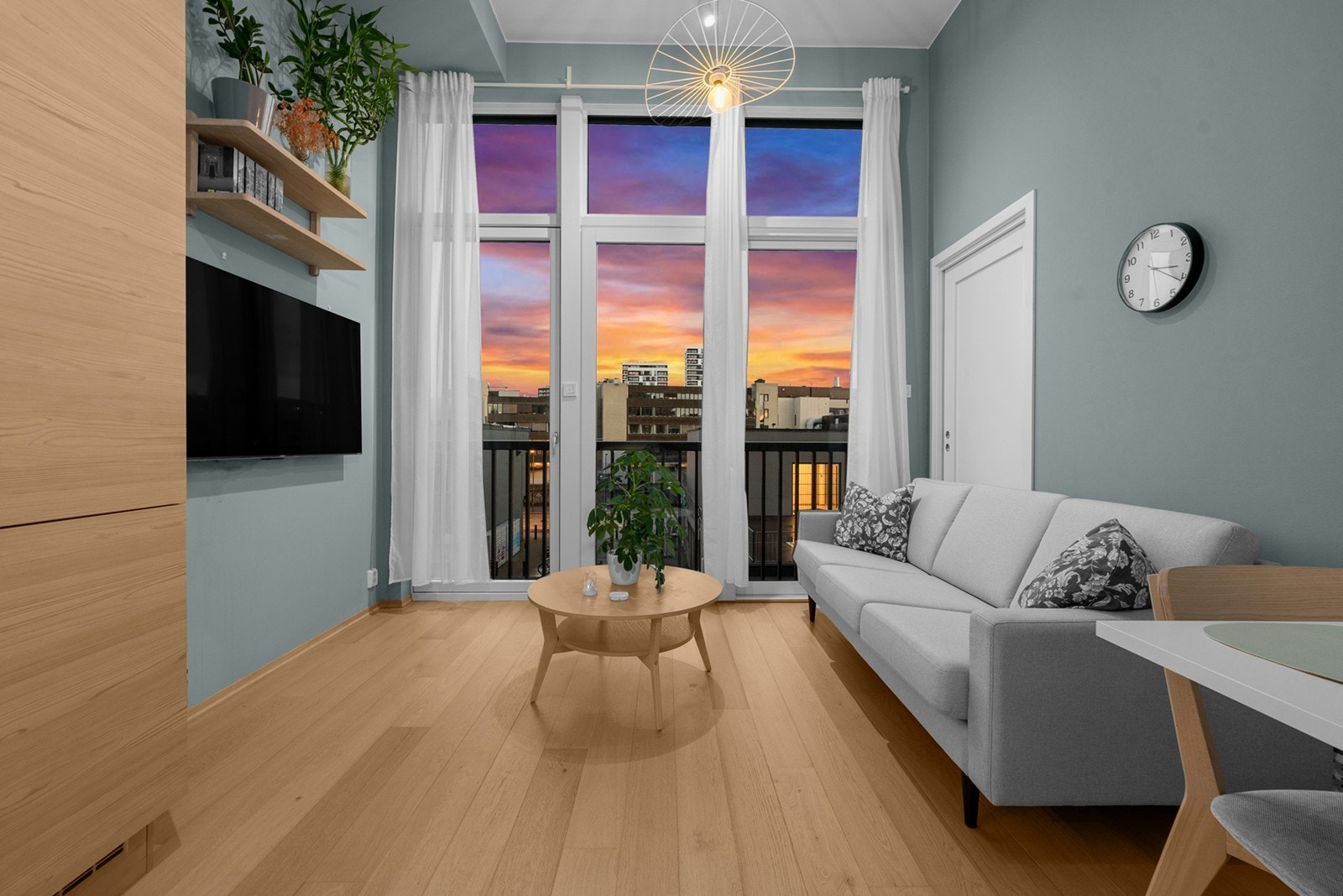 Her har du plass til å møblere med sofa og annet ønsket inventar Galleribilde