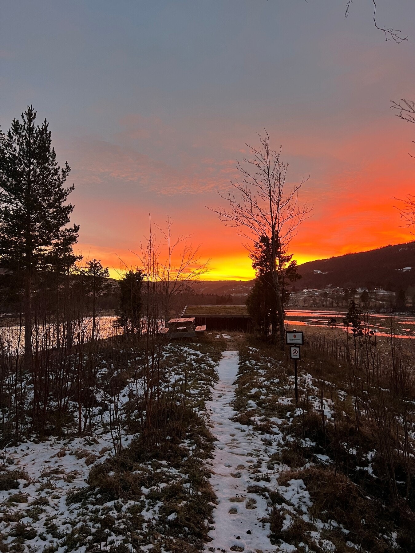Selgers eget bilde av nærområdet. Galleribilde