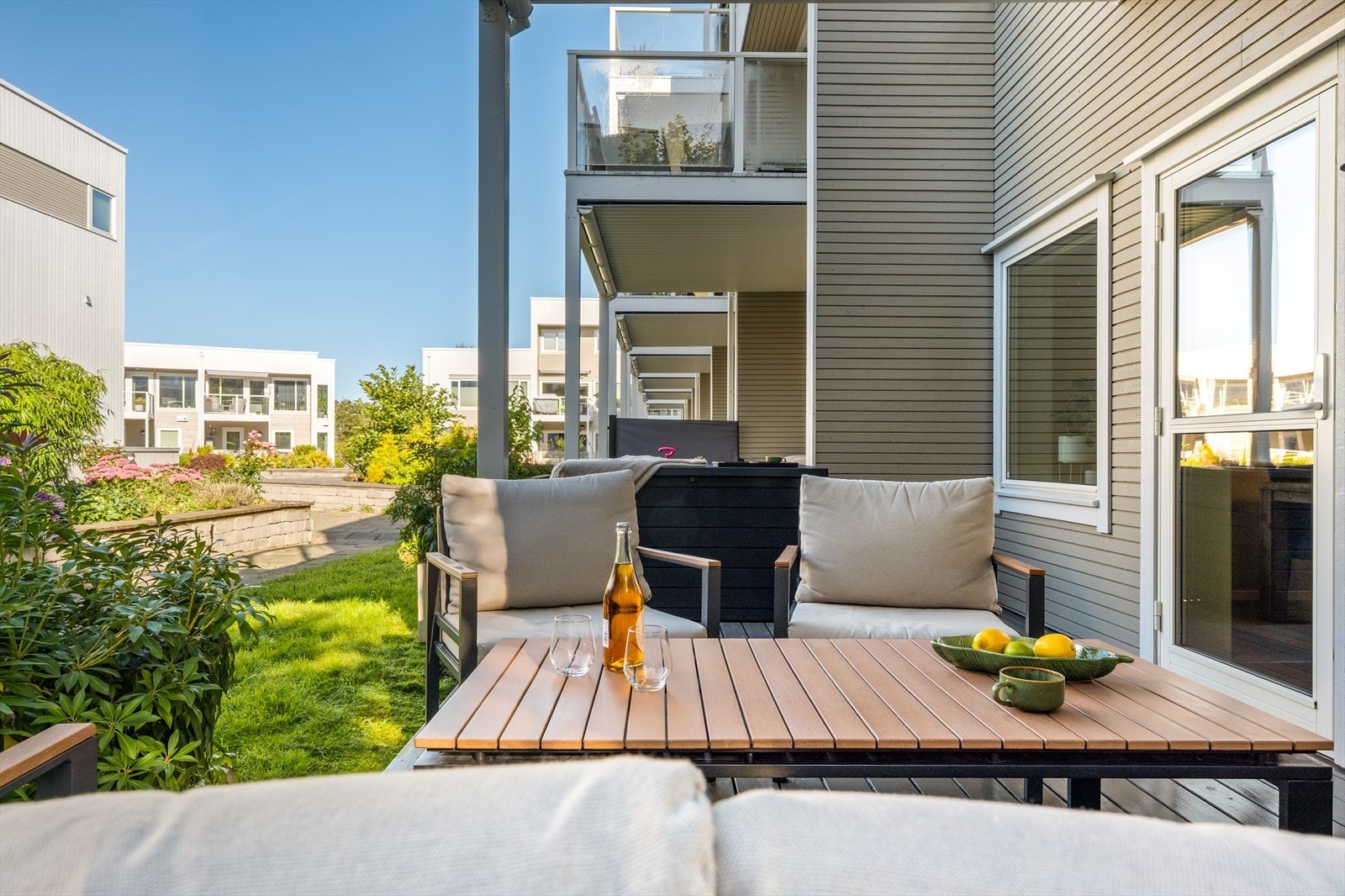 Her kan fine vår- og sommerdager nytes i rolige omgivelser. Galleribilde