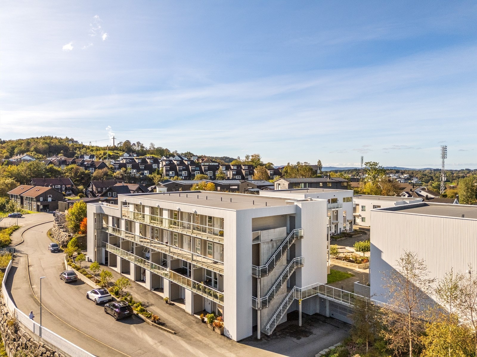 Her er det kort avstand til alt man måtte trenge i en hektisk hverdag. Galleribilde