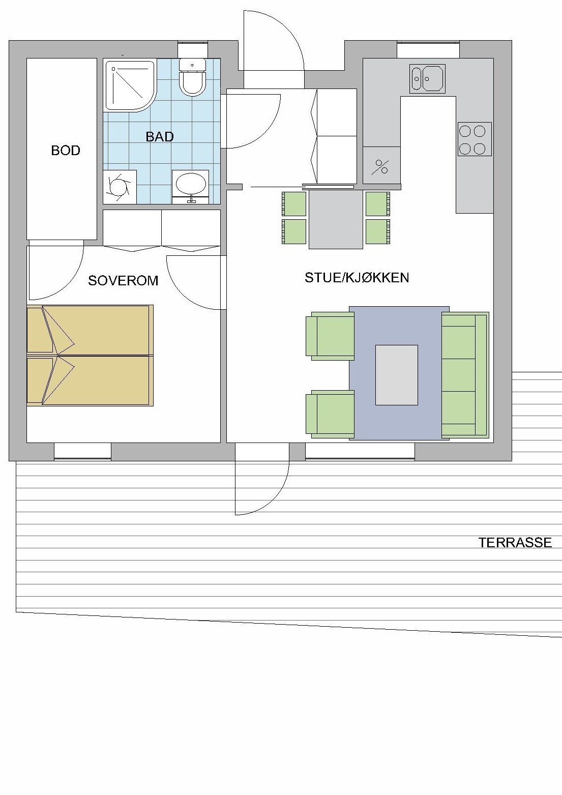 Planløsning Galleribilde