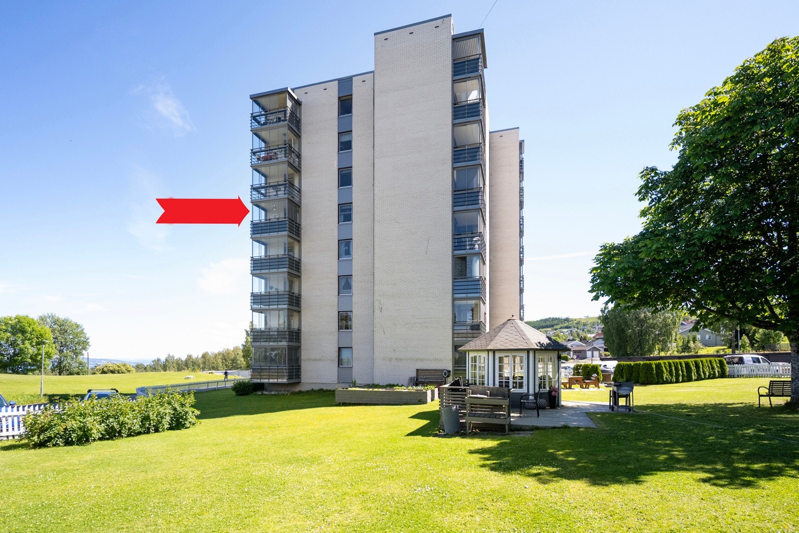 Klkvegen har sentral belggenhet på Kopperud med alt du trenger i det daglige innen kort avtsand. Galleribilde