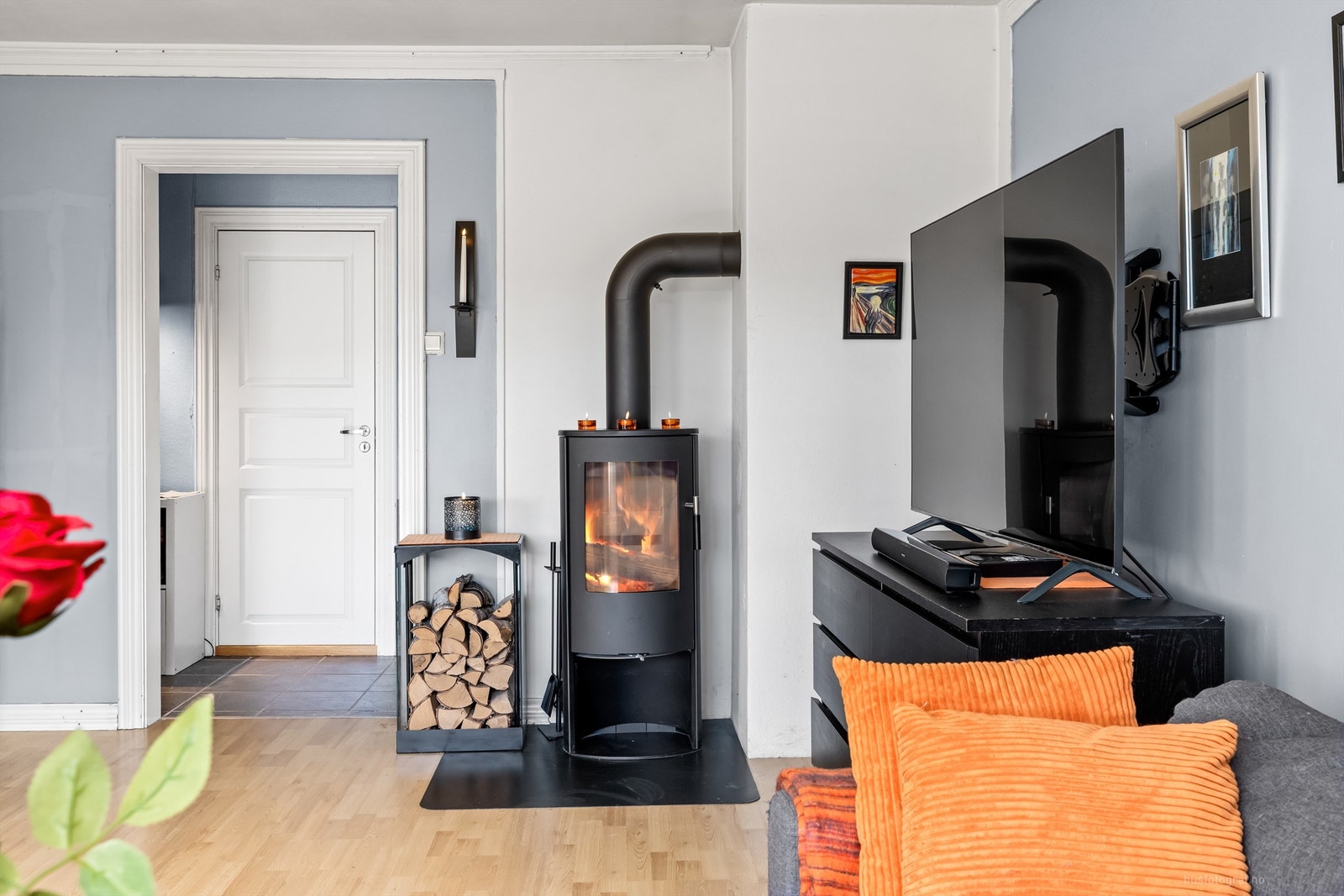 Peisovn i stue fra 2015 Galleribilde