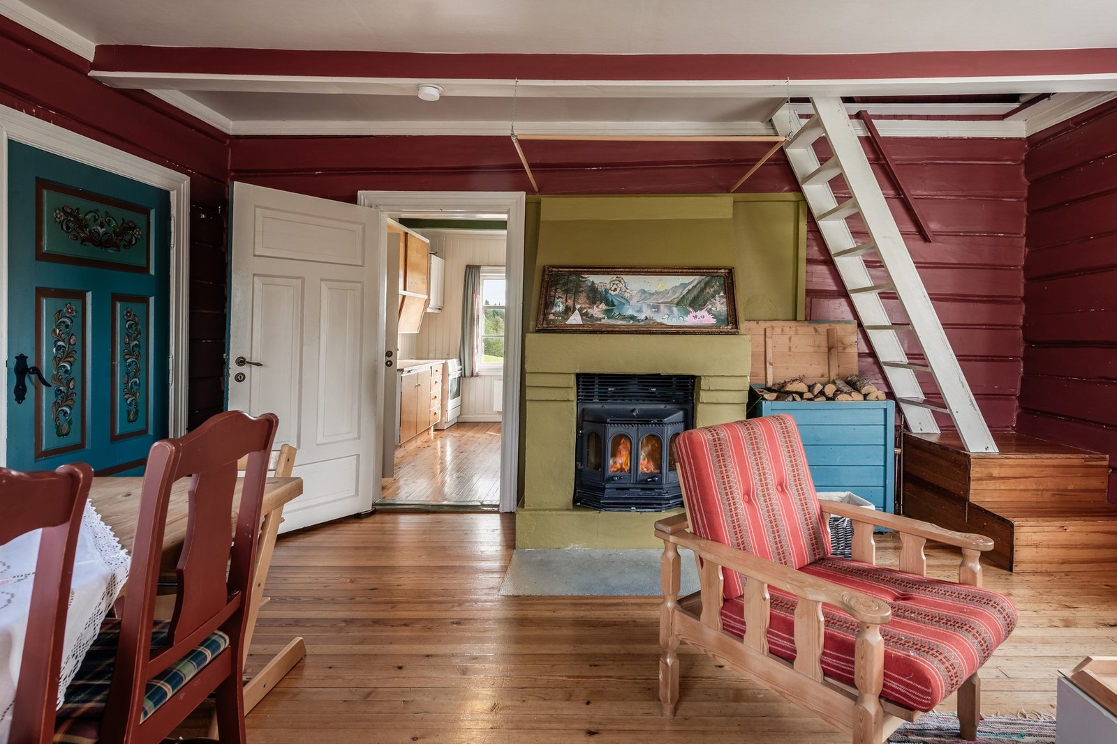 Peis med innsats. Galleribilde