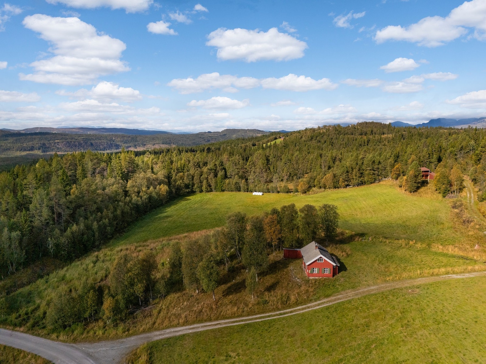 Fra hytta er det ca. 18 km til Ål sentrum Galleribilde