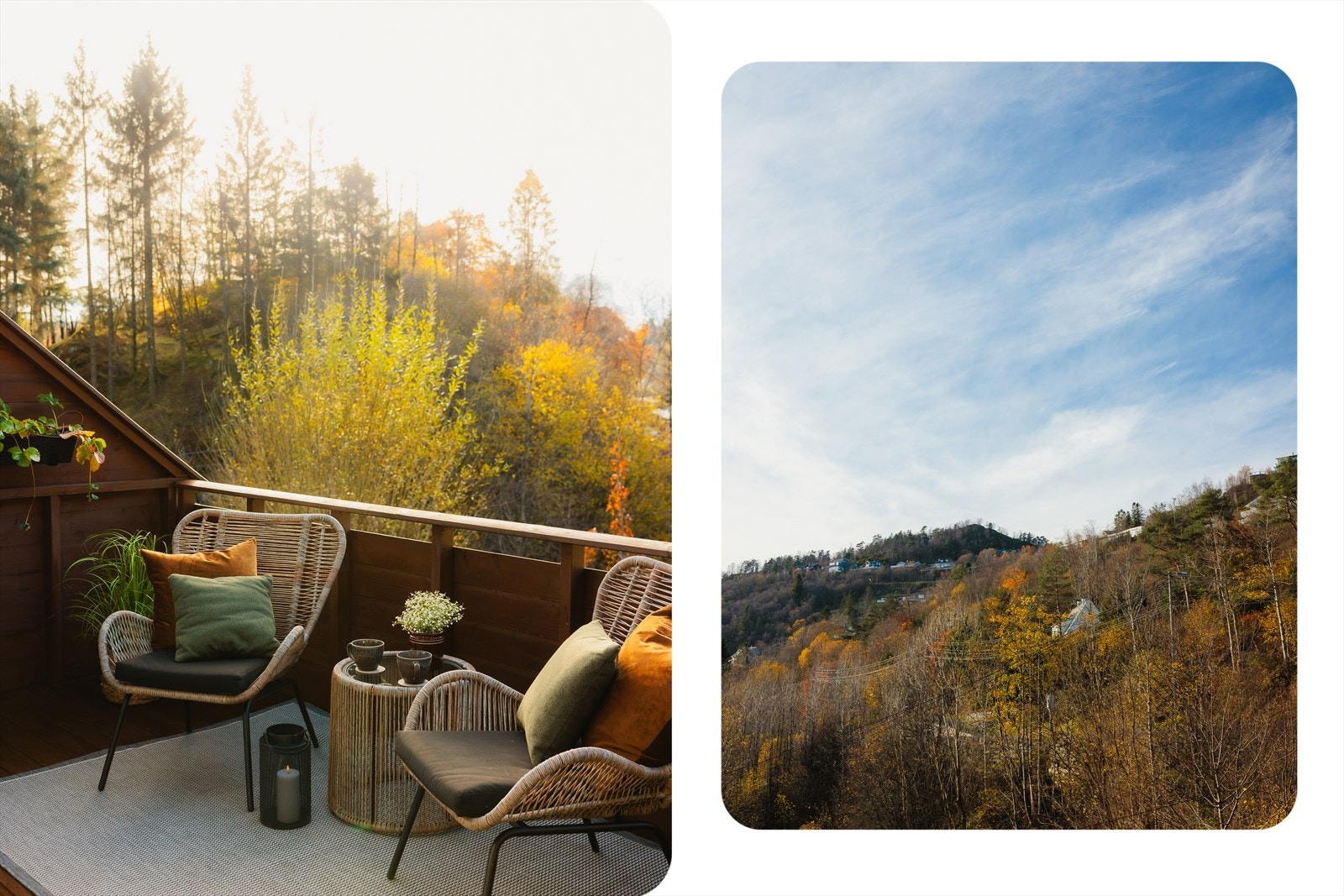 Her kan man nyte fine solskinnsdager i rolige omgivelser Galleribilde