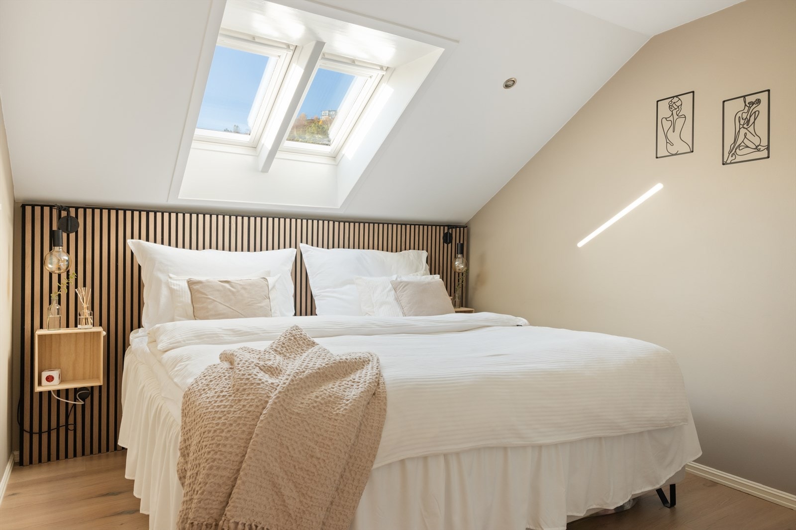 Soverommene er av god størrelse Galleribilde