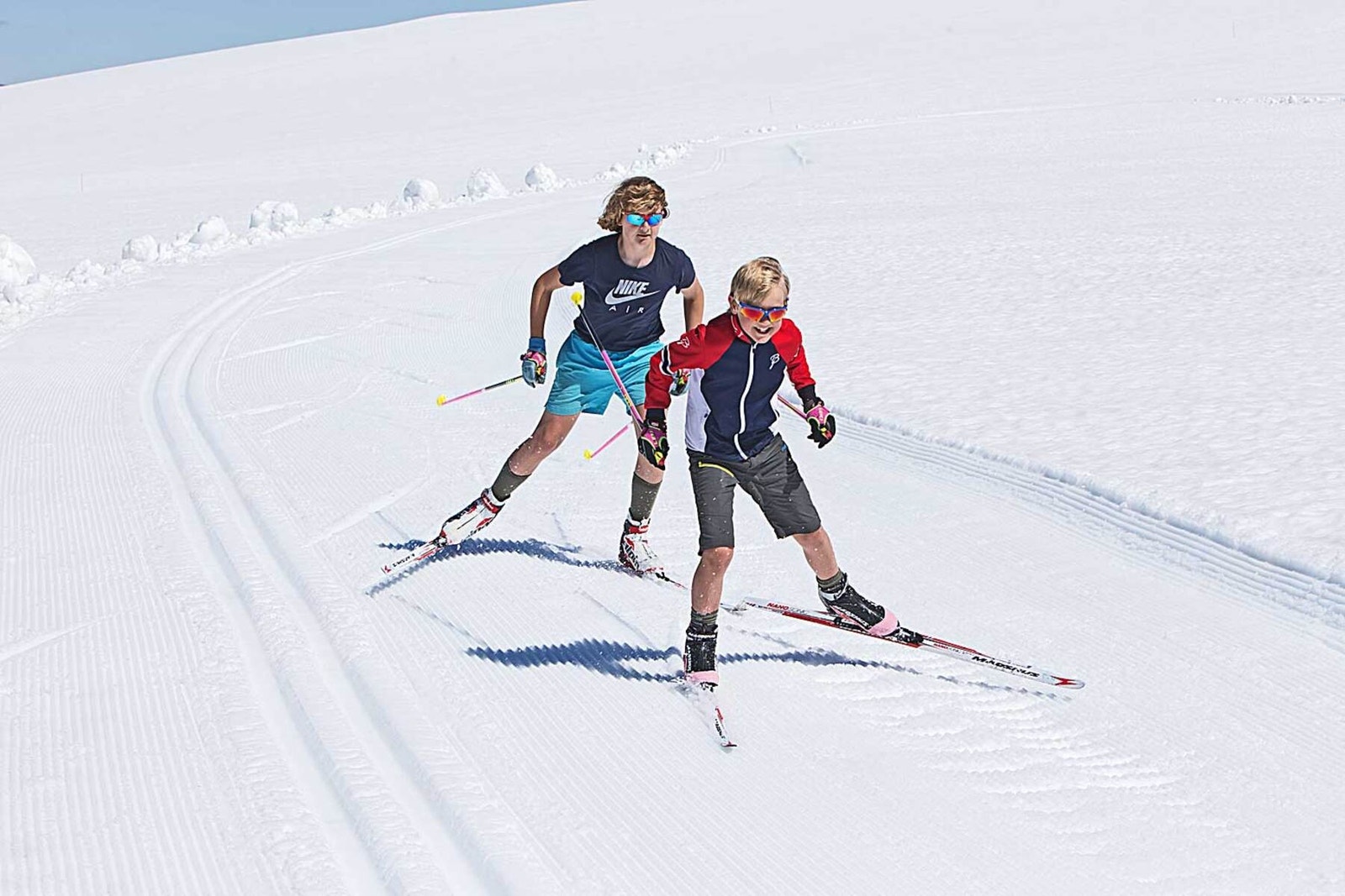 Hemsedal har 250 km med preparerte spor, fra Grøndalen i vest til Golsfjellet i sørøst. Galleribilde