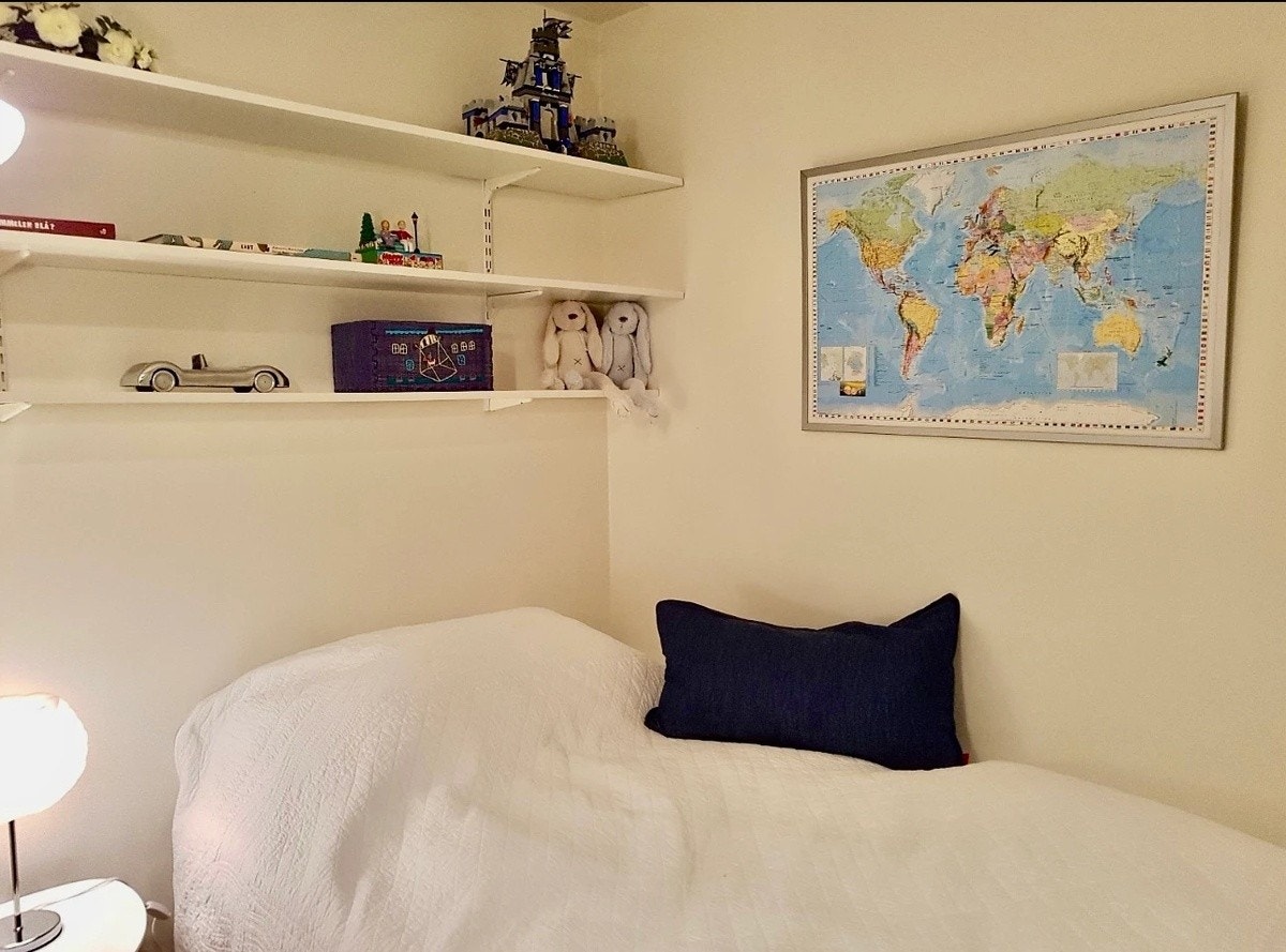 Plass til en stor enkeltseng Galleribilde