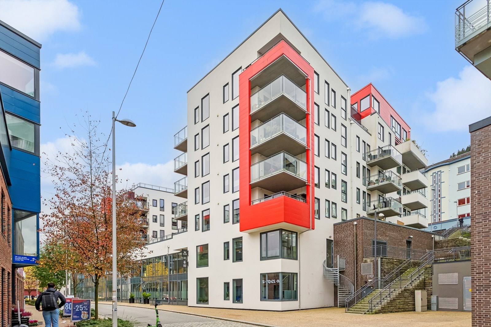 Leilighetsbygg med god standard. Galleribilde