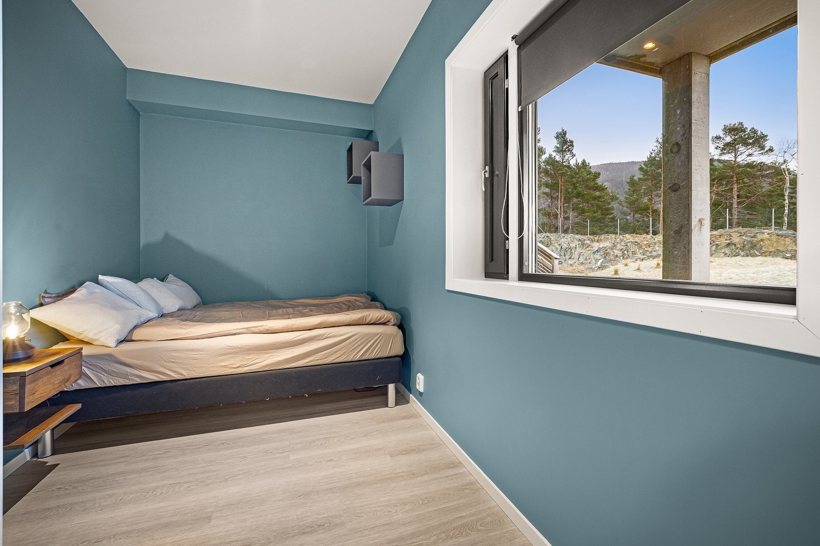 Soverommet er på ca. 7,7 kvm. Galleribilde