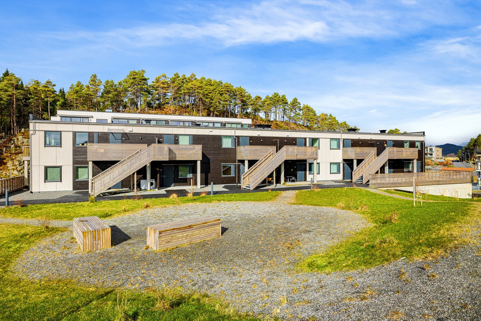 Fellesarealer ved leiligheten. Galleribilde