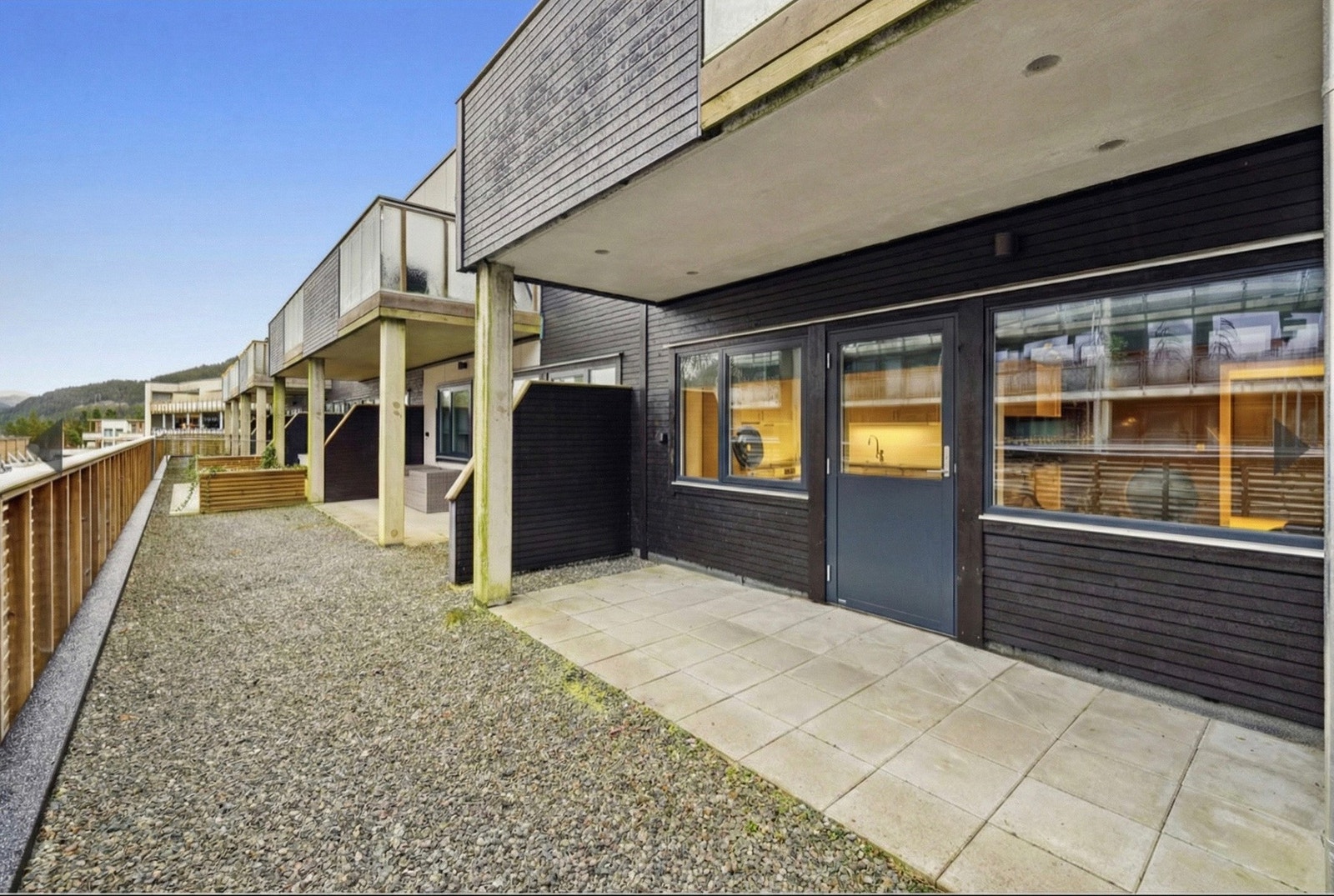 Markterrasse på ca. 9 kvm. Galleribilde