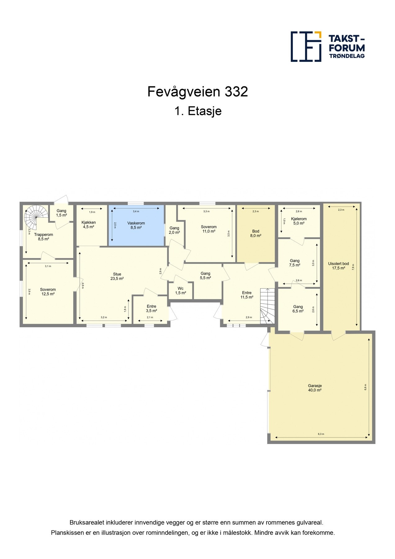 Plantegning sokkel. Galleribilde