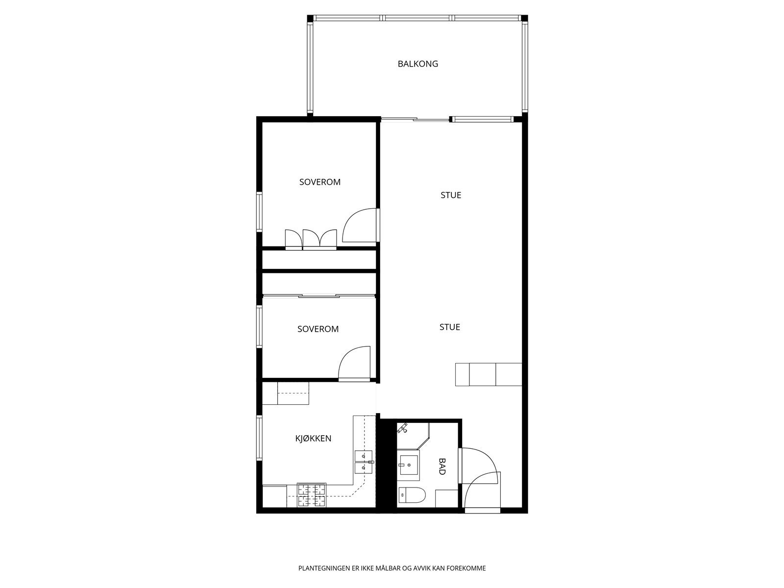 Planskisse. Galleribilde