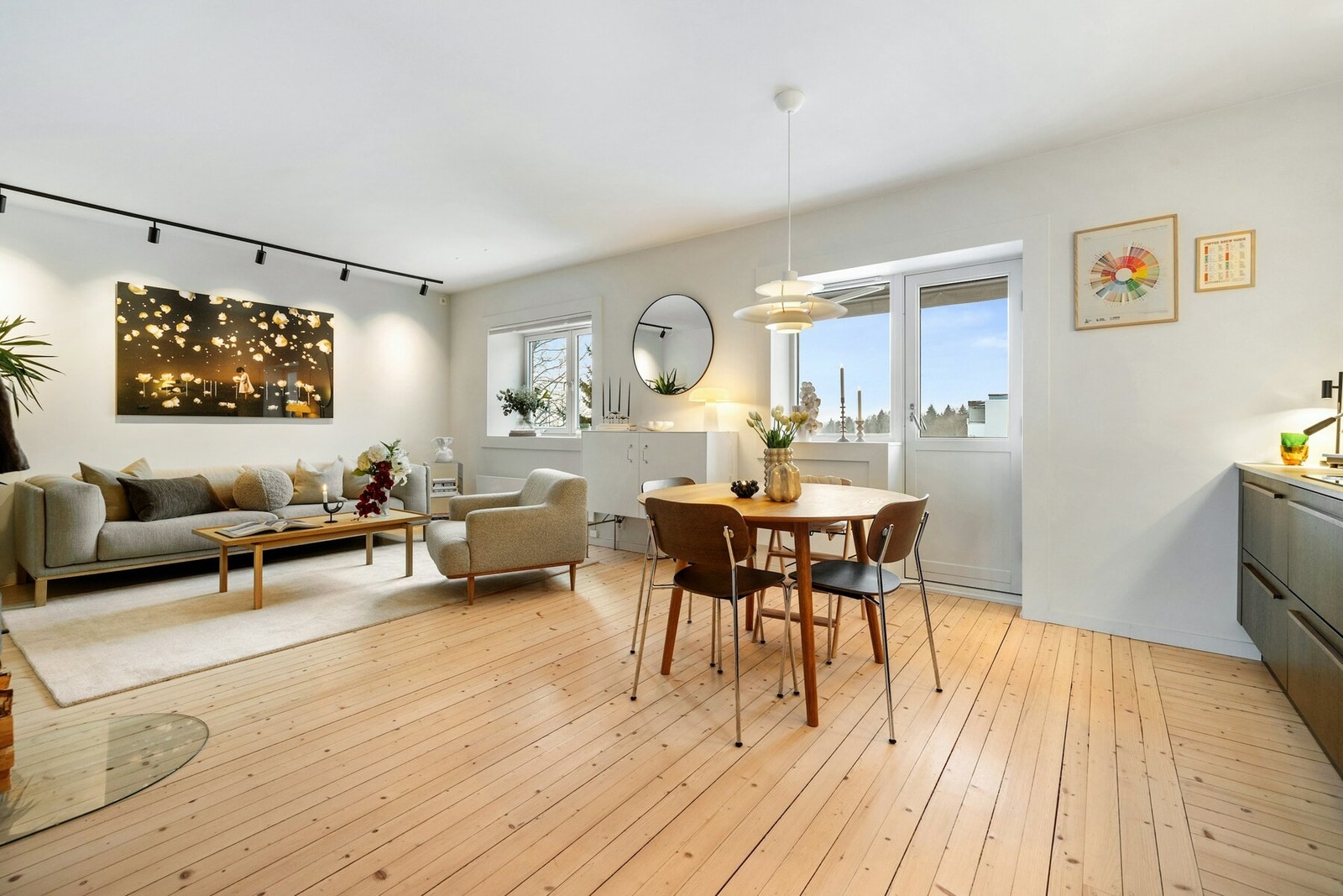 Velkommen til Gaustadveien 13B - En attraktiv og lekker 4-roms andelsleilighet med rolig og barnevennlig beliggenhet på Gaustad ved grensen til Nordmarka Galleribilde