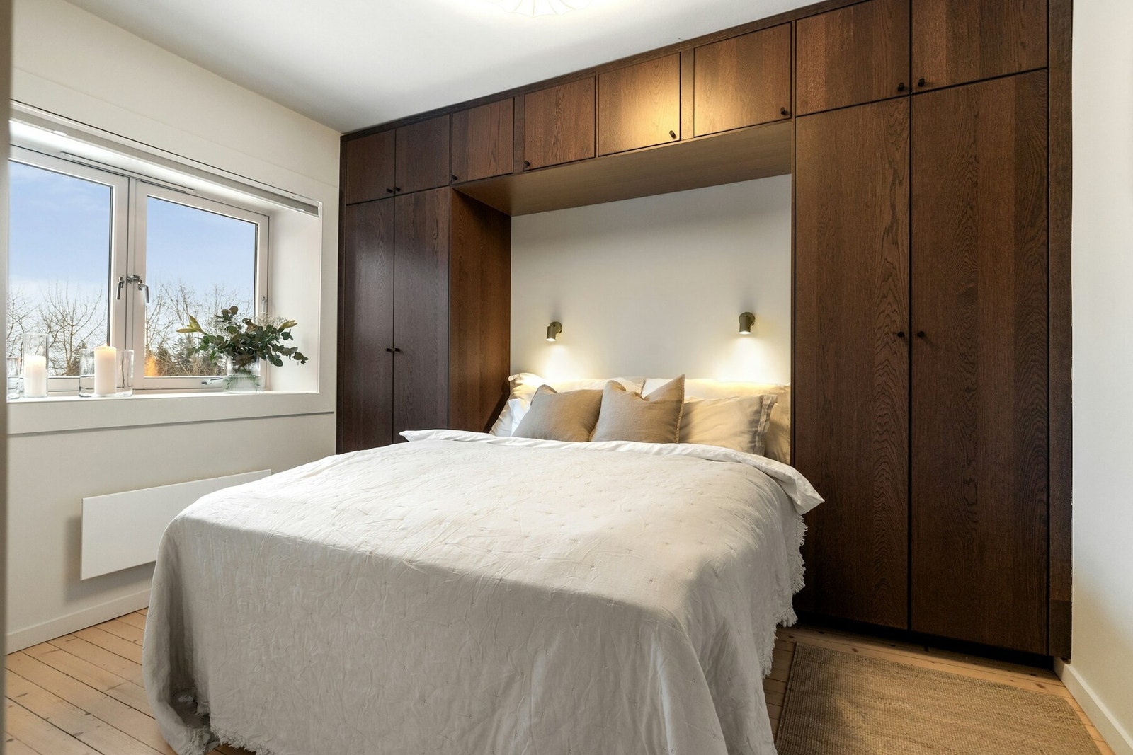 Leiligheten har tre soverom Galleribilde