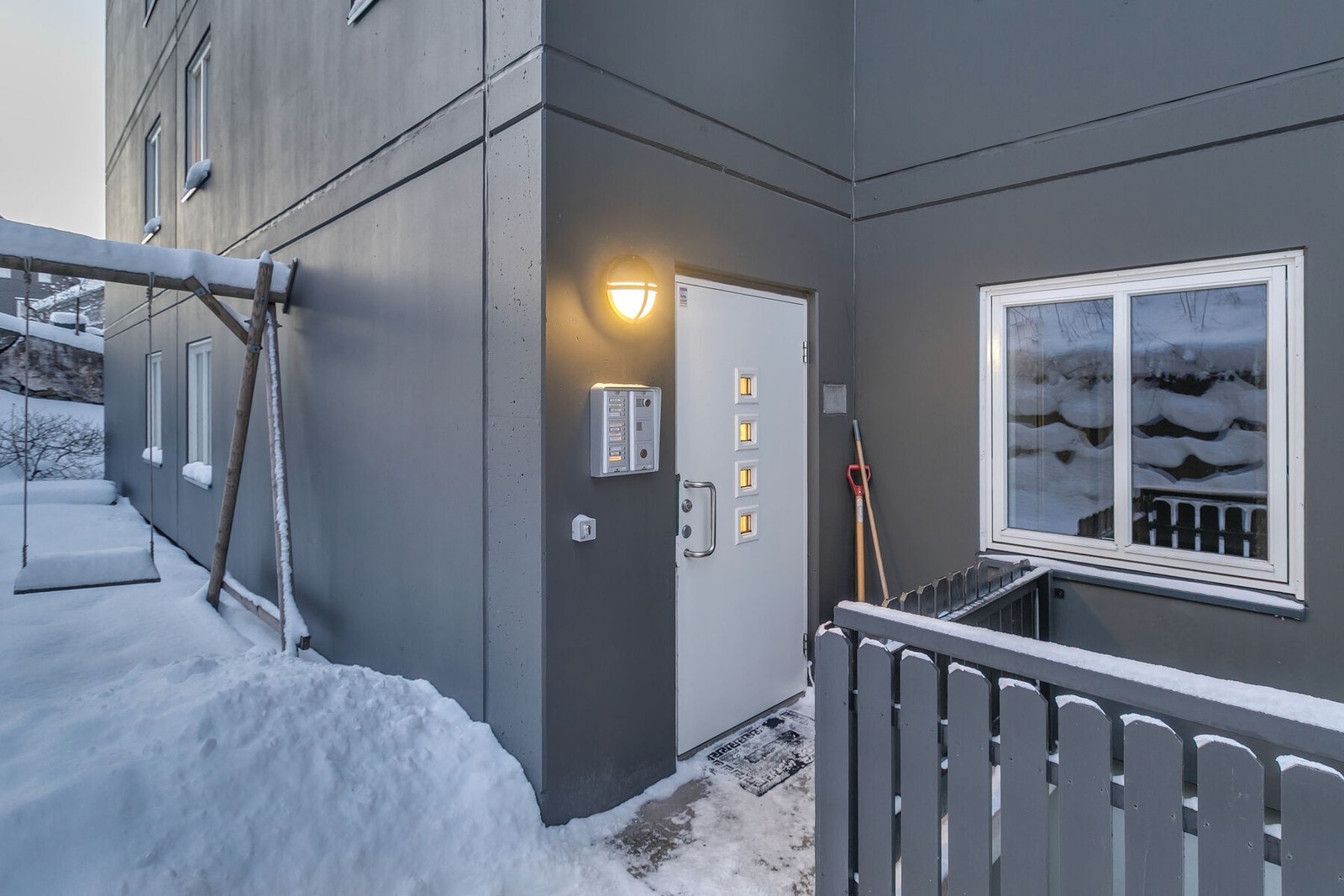 Inngangsparti Galleribilde