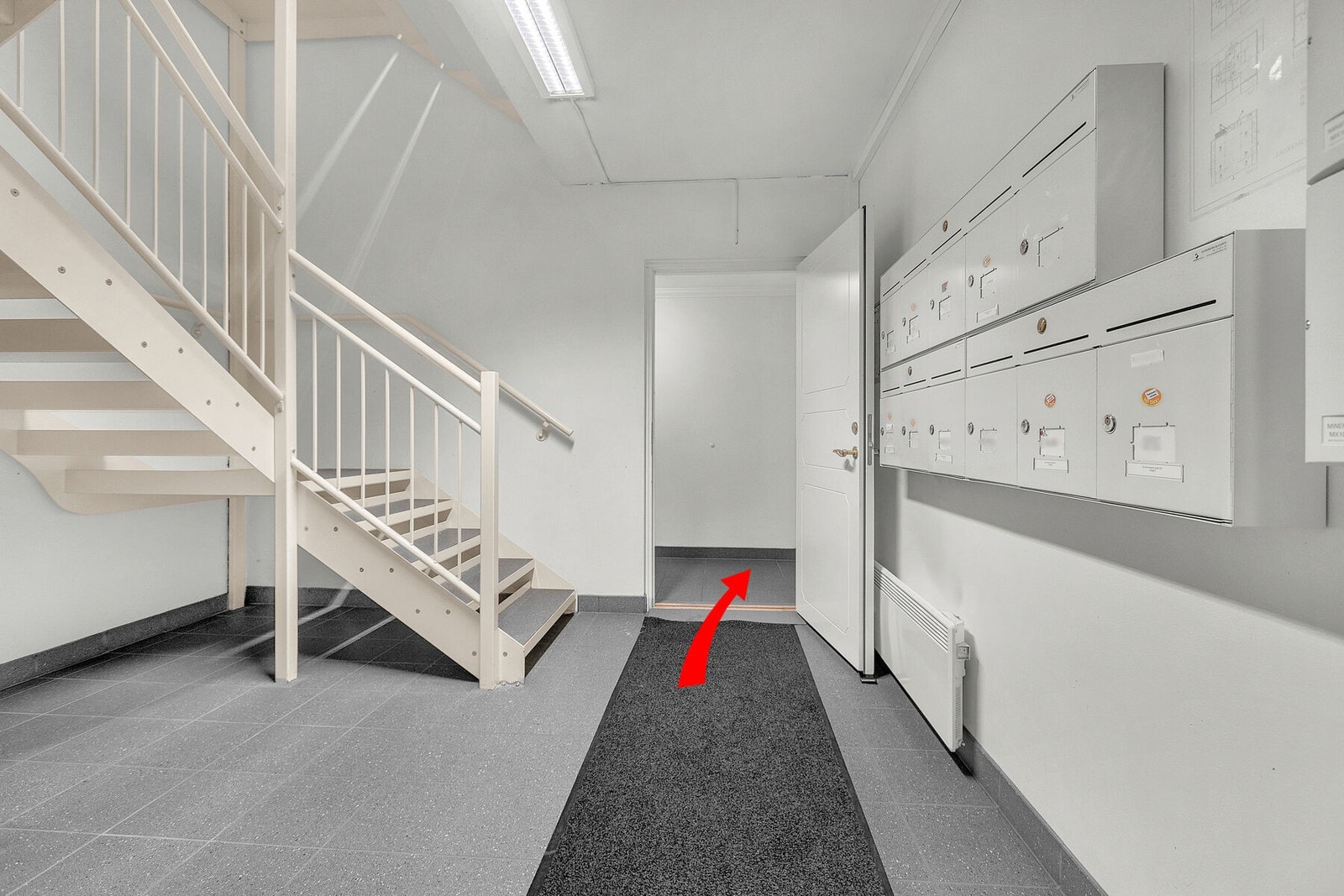 Fellesareal Gang Galleribilde