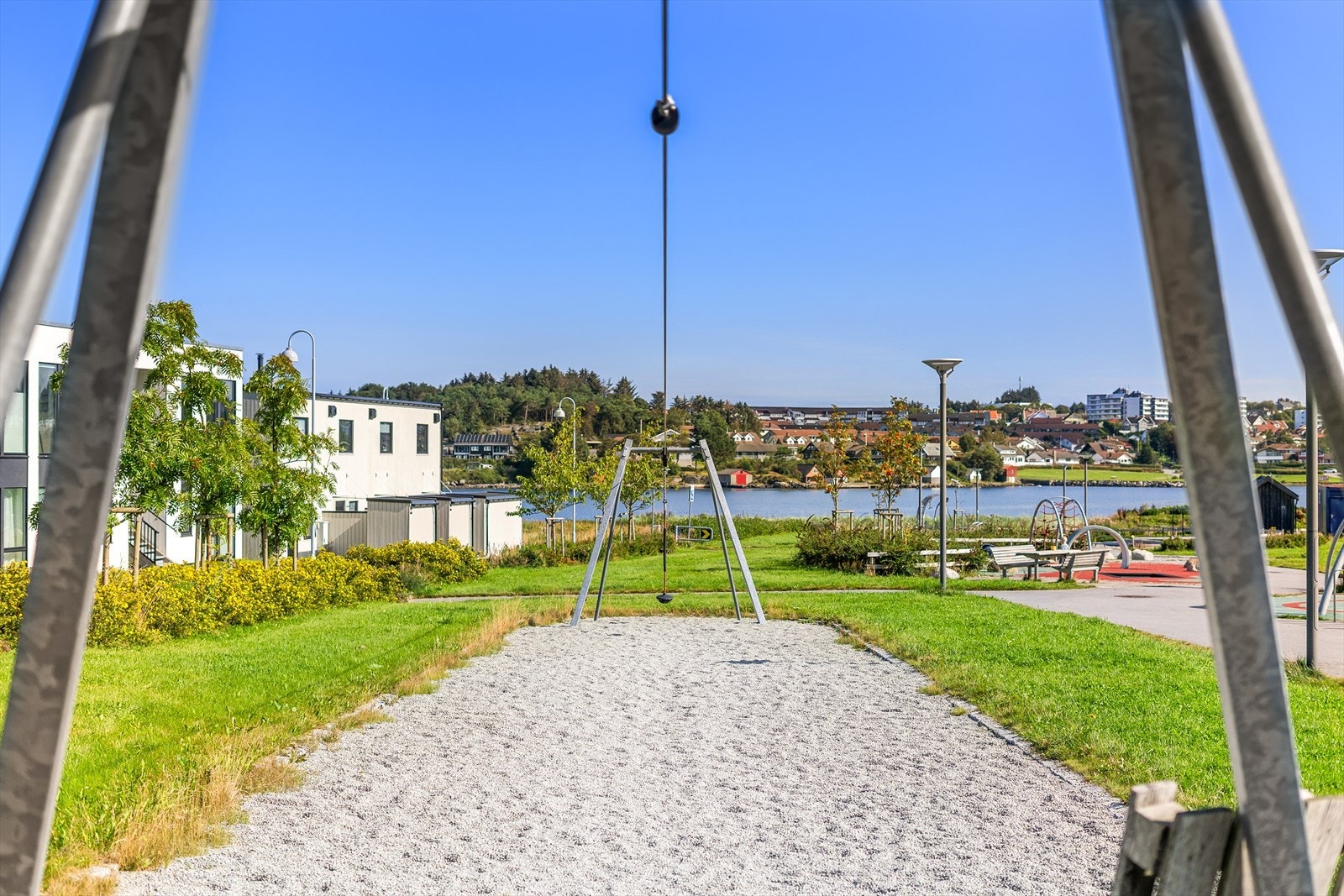 Boligen ligger i ett meget barnevennlig område. Galleribilde