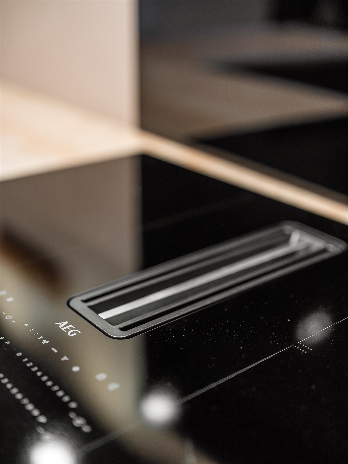 Platetopp med integrert ventilator. Galleribilde