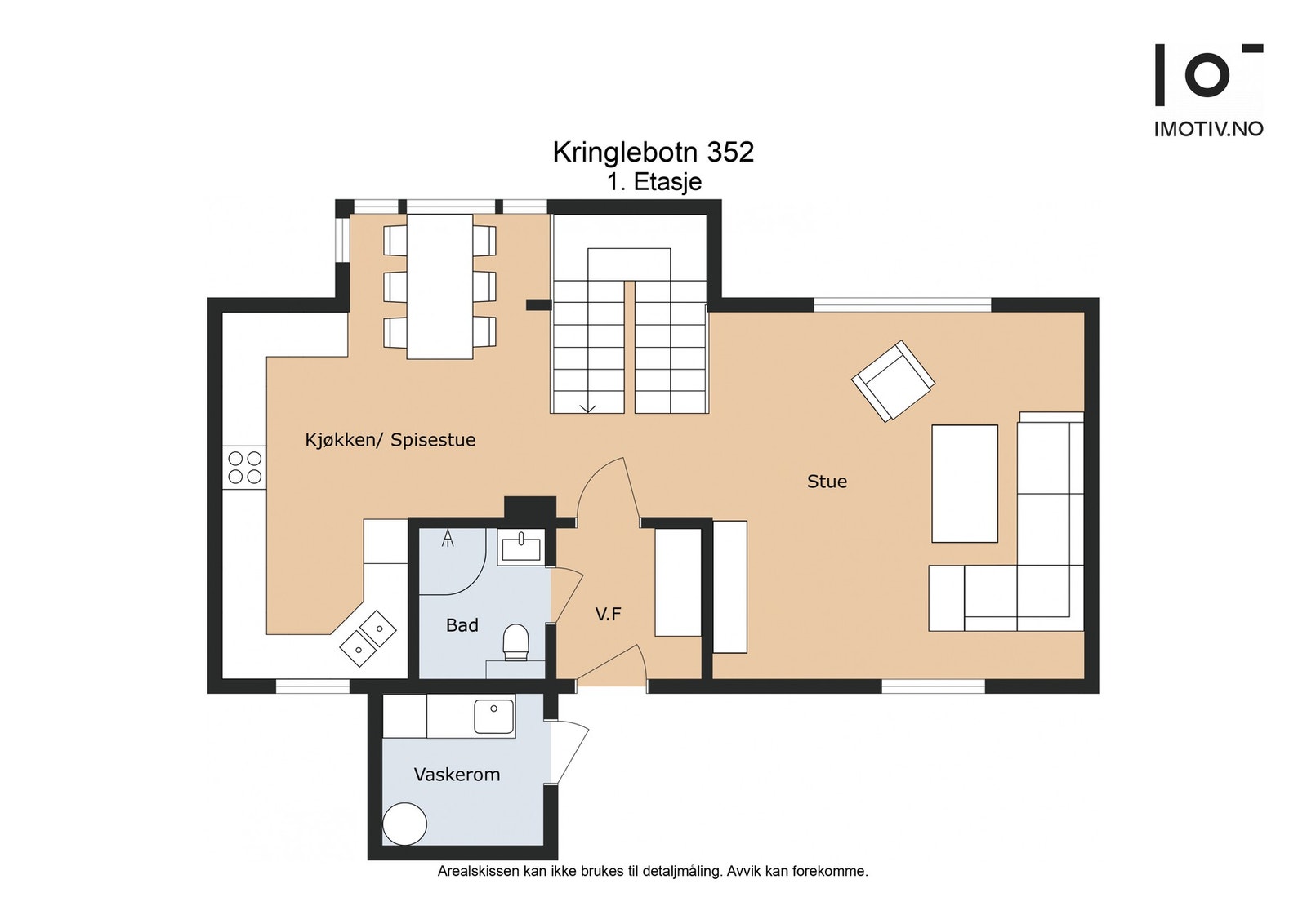 Planløsning 1. etasje Galleribilde
