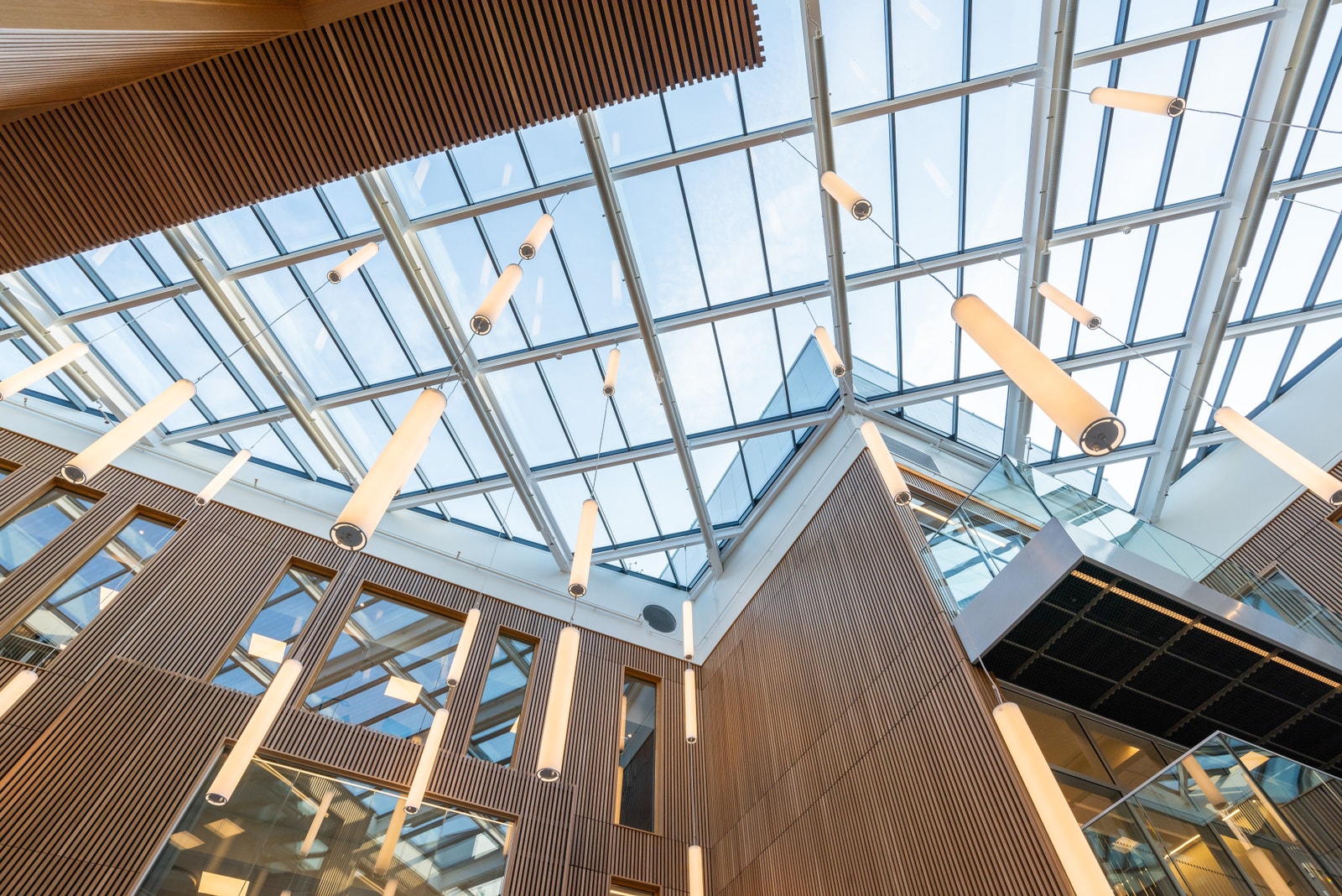 Glasstak atrium Galleribilde