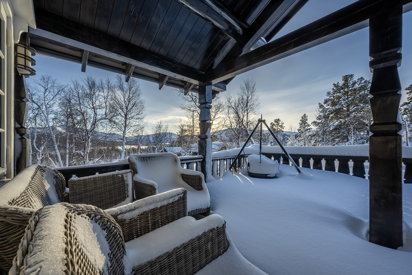 Overbygd altan Galleribilde