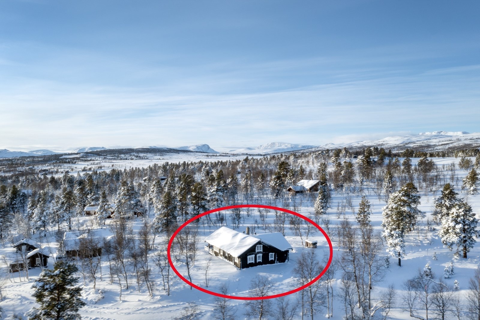 Oversiktsbilde med markering Galleribilde