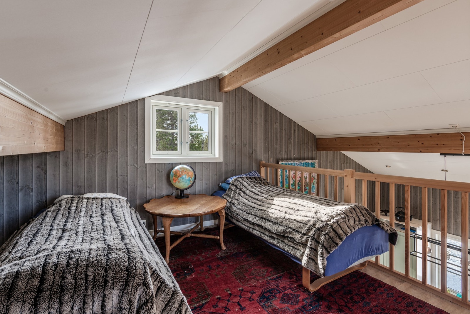 Hemsen passer godt som en loftstue eller til ekstra soveplasser. Galleribilde