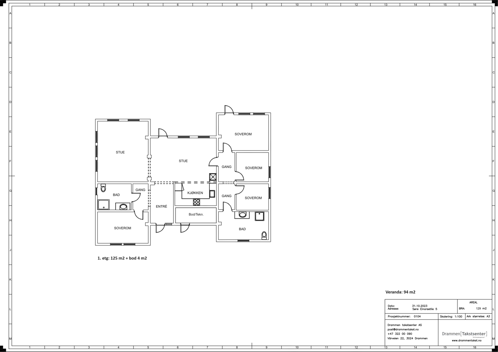 Plantegning fra tilsvarende hytte. Det tas forbehold om at det kan avvike noe. Galleribilde