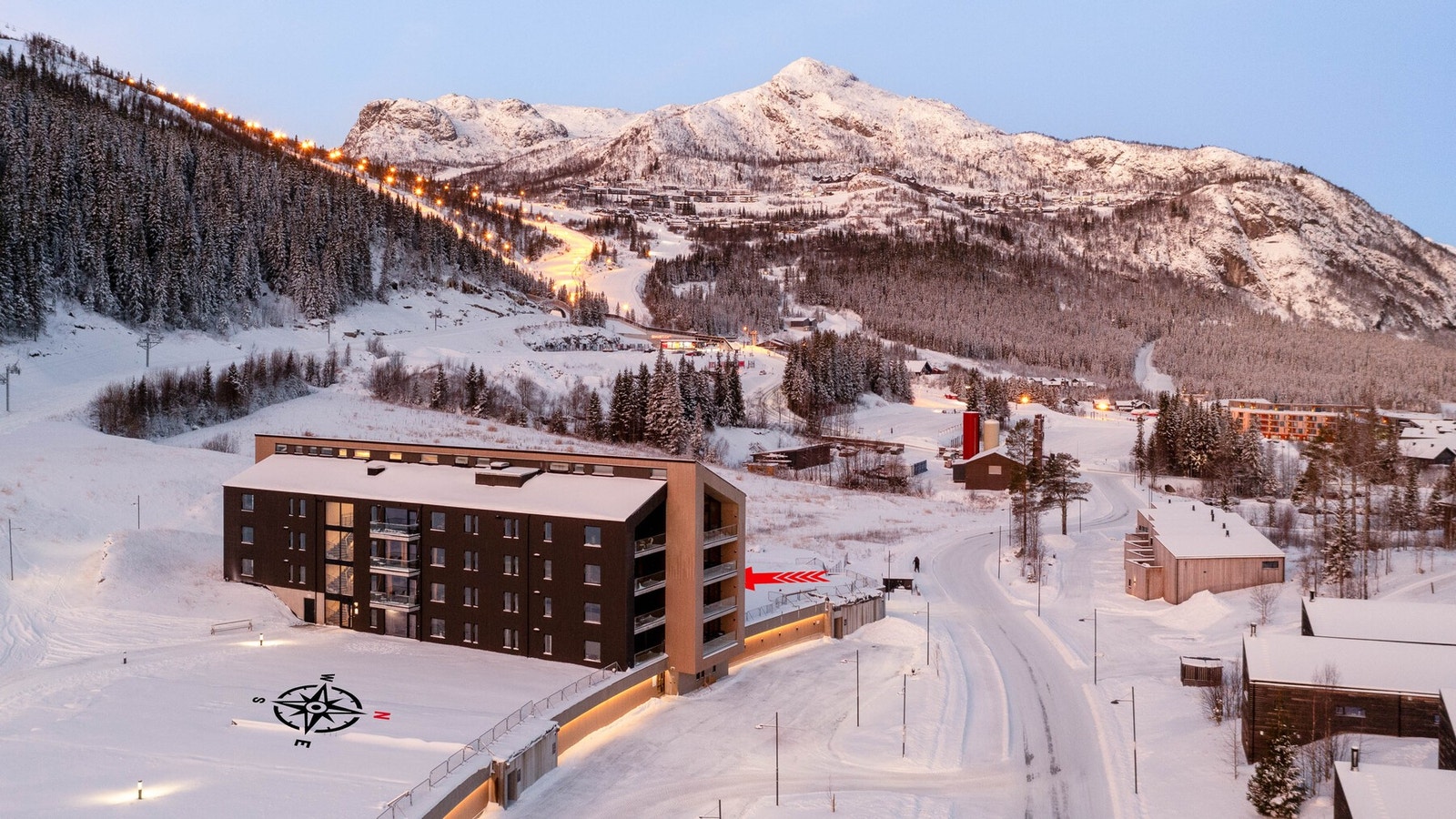 EIE Fjellmegleren ønsker velkommen til Totten Lodge - Tidsriktig, lys og delikat. 3-roms fritidsleilighet med utleieplikt! Foto: Steinar Bleken. Galleribilde