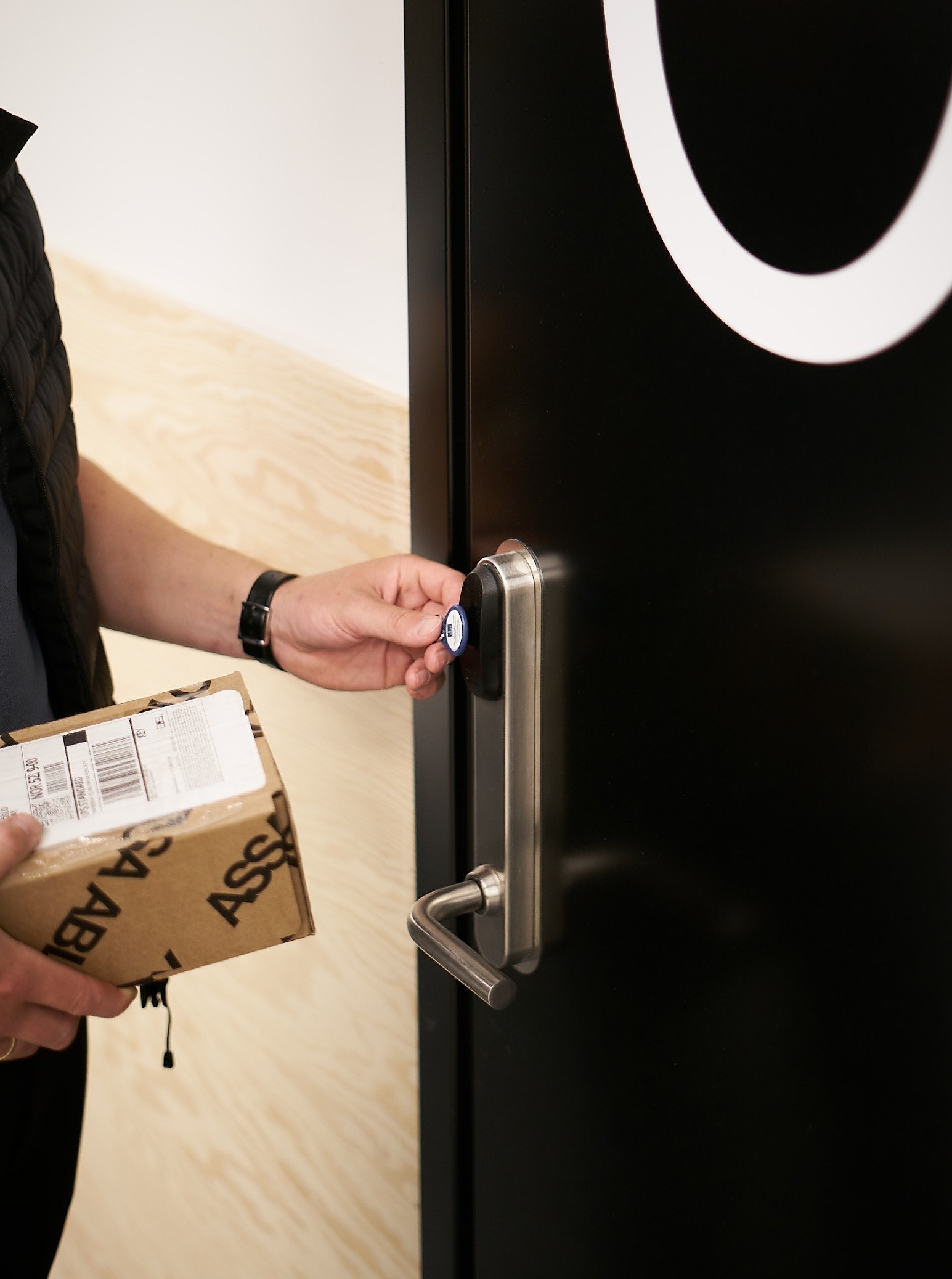 Salto låssystem - åpent 24/7. Galleribilde