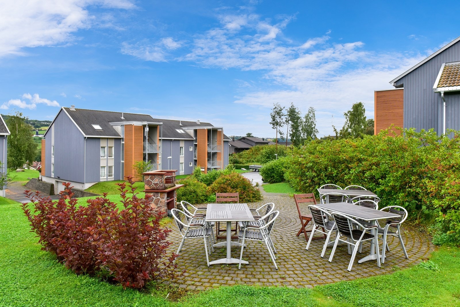 Fellesarealene i borettslaget er romslige og meget fint opparbeidet. Galleribilde