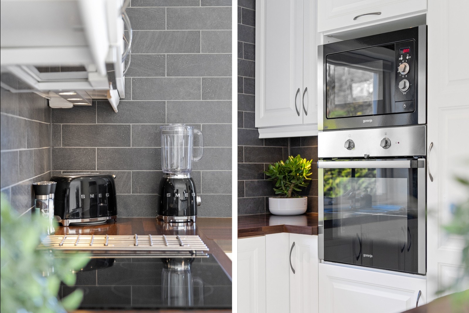 Detaljfoto kjøkken. Galleribilde