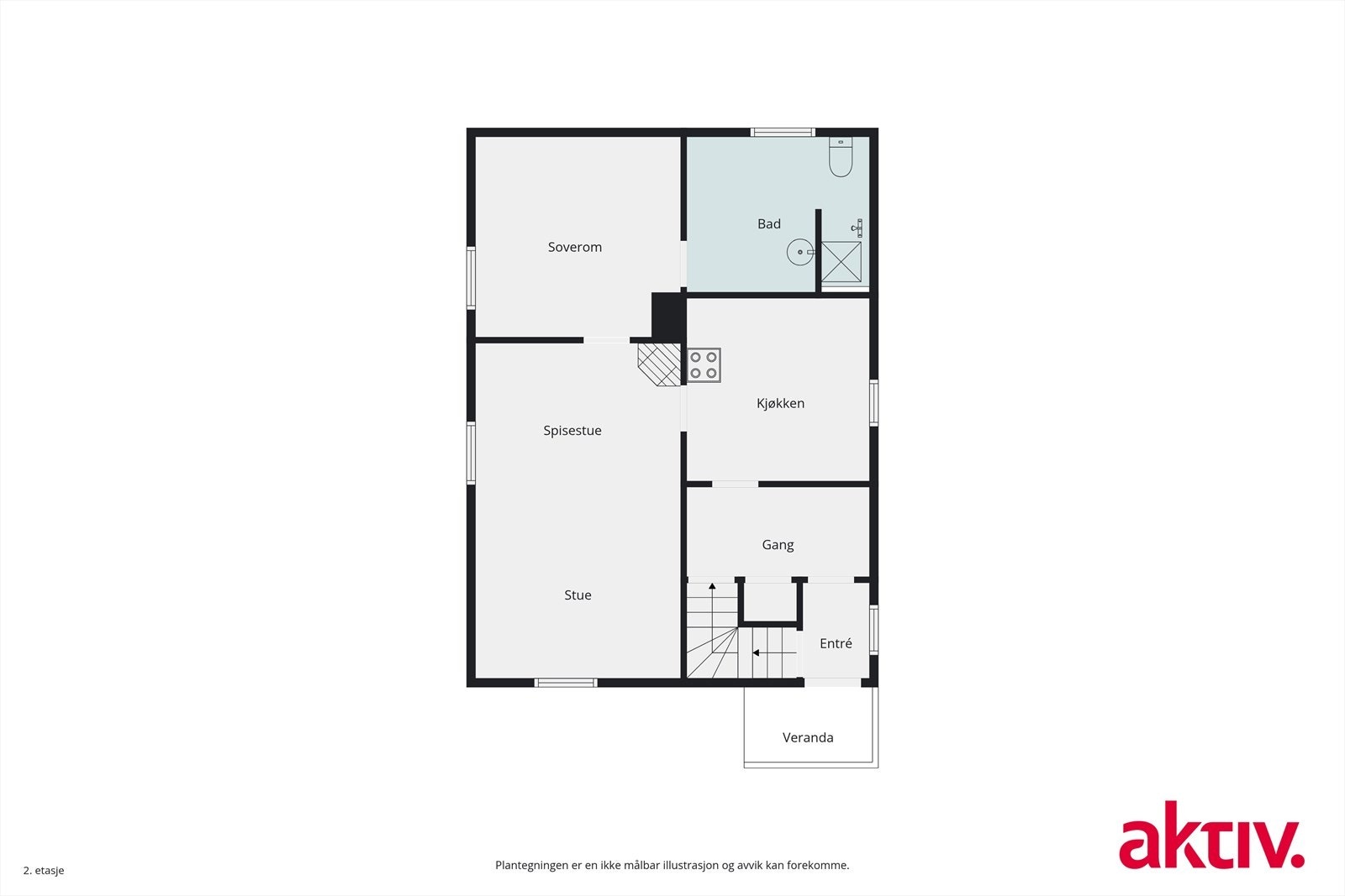 Plantegning Galleribilde