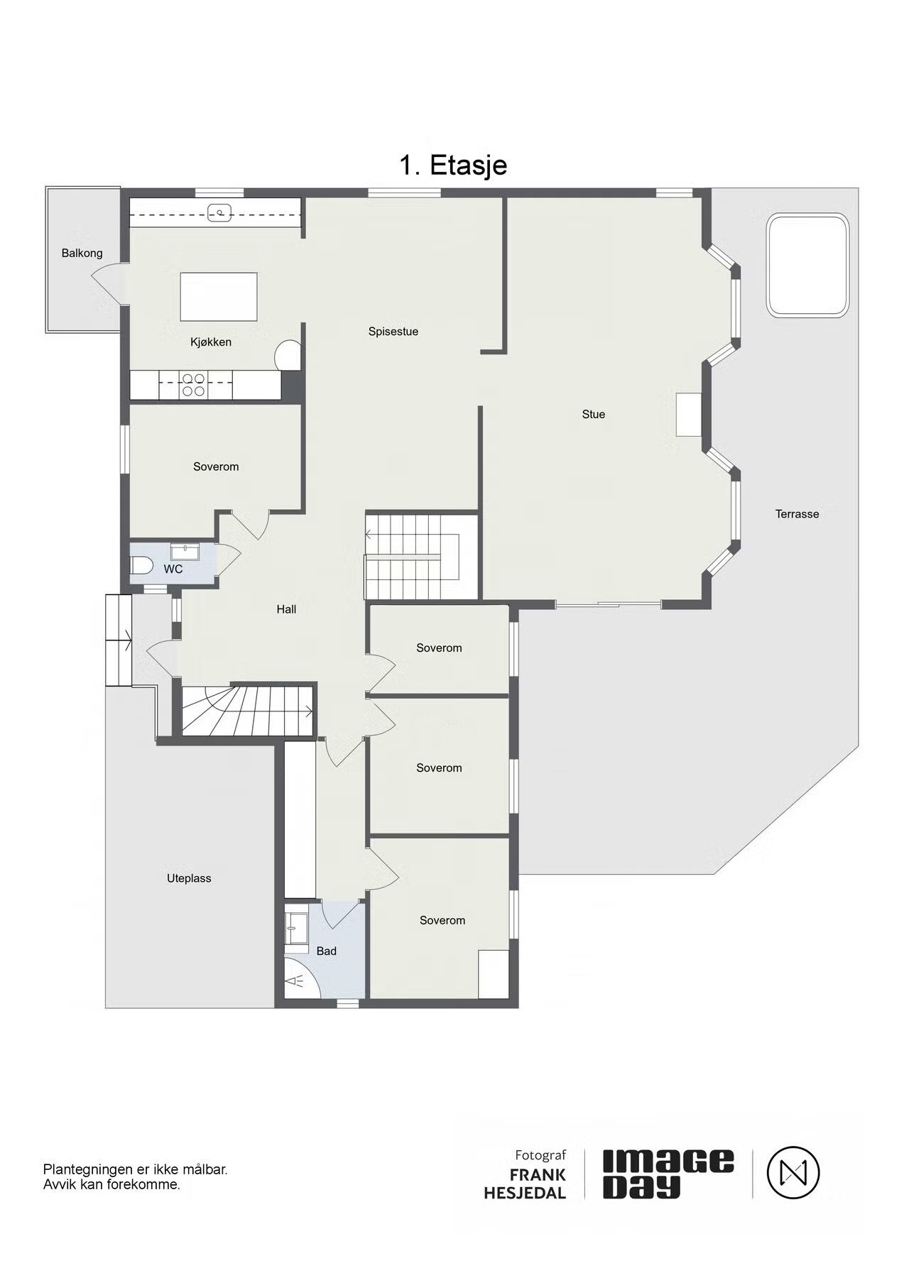 Veiledende plantegning. Galleribilde