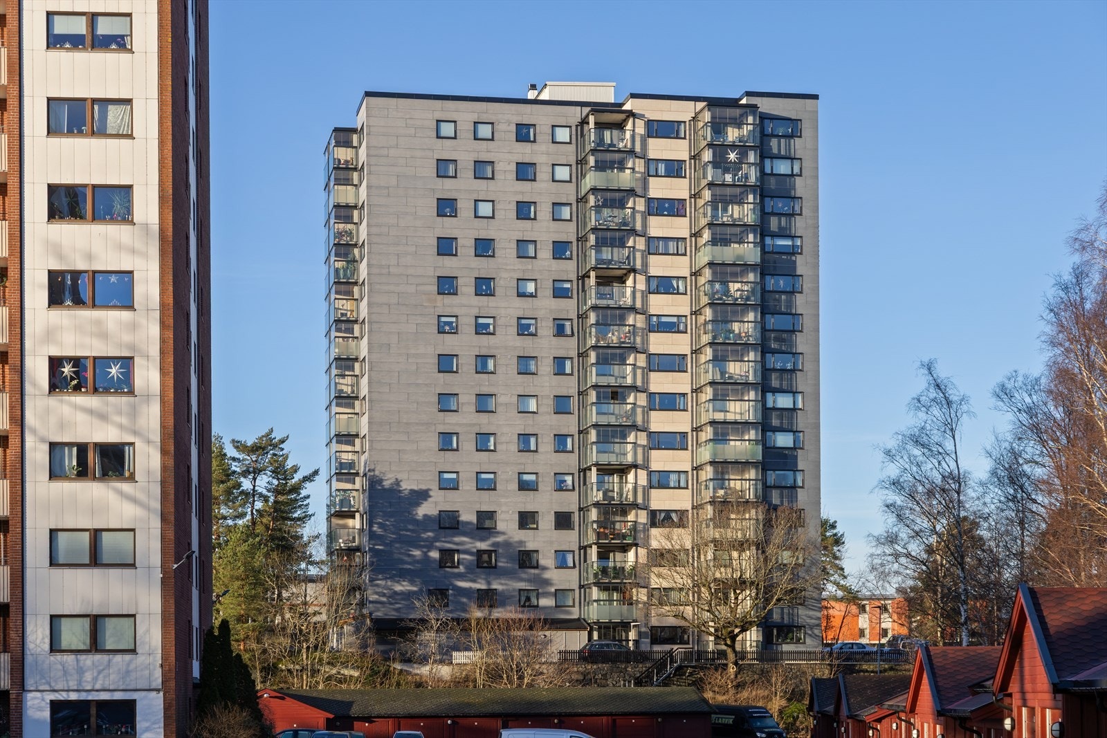 Bygget gjennomgikk nylig en fasade endring i 2024 Galleribilde