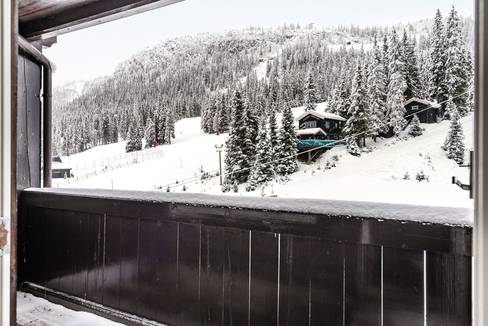 Fra balkongen er det flott utsikt! Galleribilde