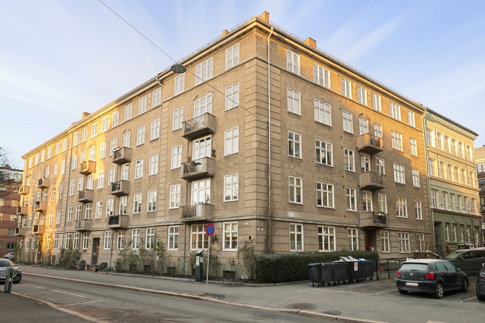 Fasade Solheimgata 1. Galleribilde