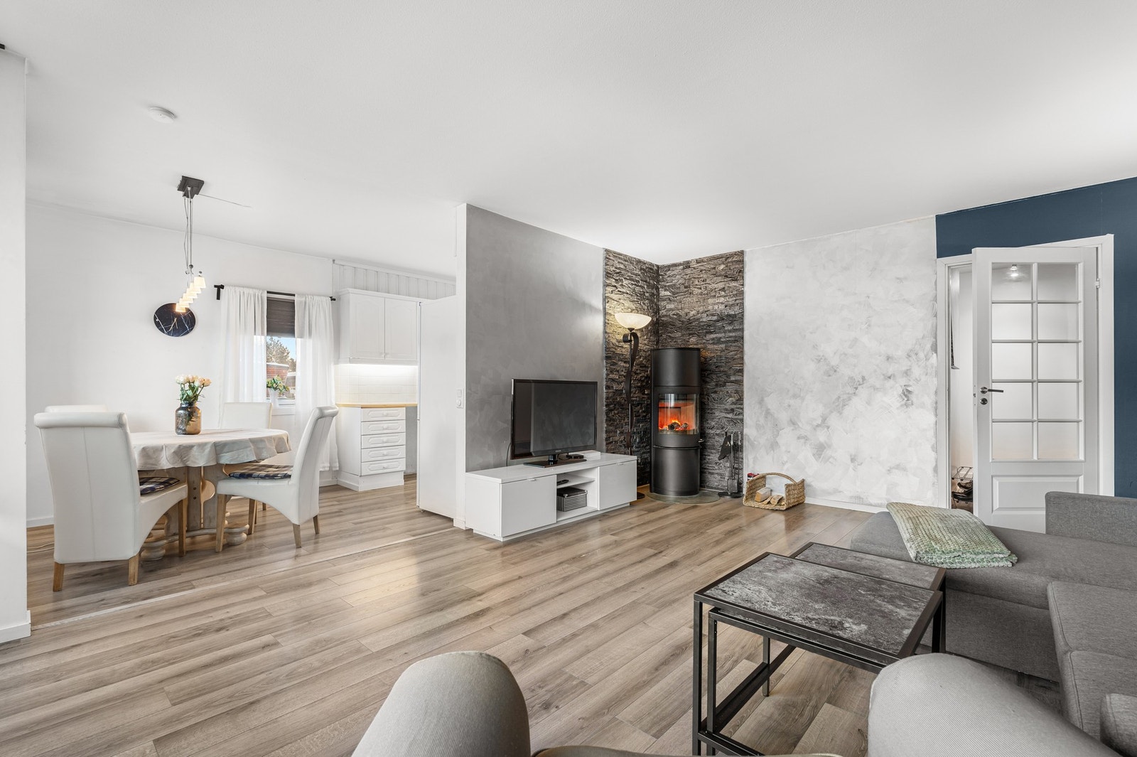 Leiligheten har en fleksibel planløsning som gjør det enkelt å innrede etter egne ønsker og behov. Galleribilde