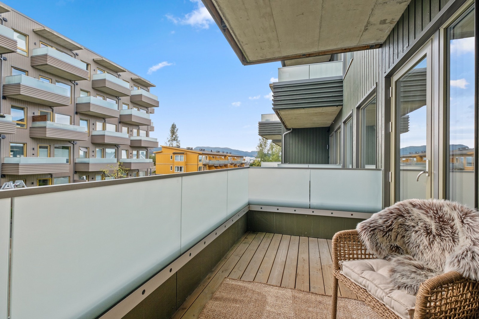 Fri utsikt mot sør. Galleribilde