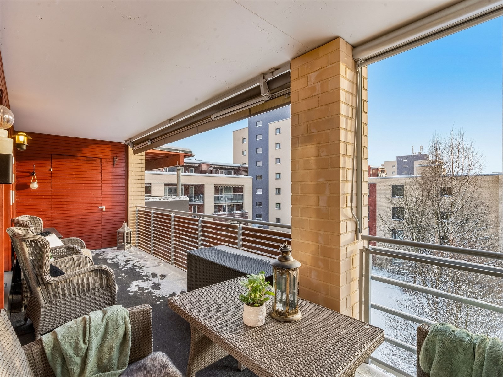 Fra balkongen er det tilgang til en praktisk utvendig bod på 3 m². Galleribilde