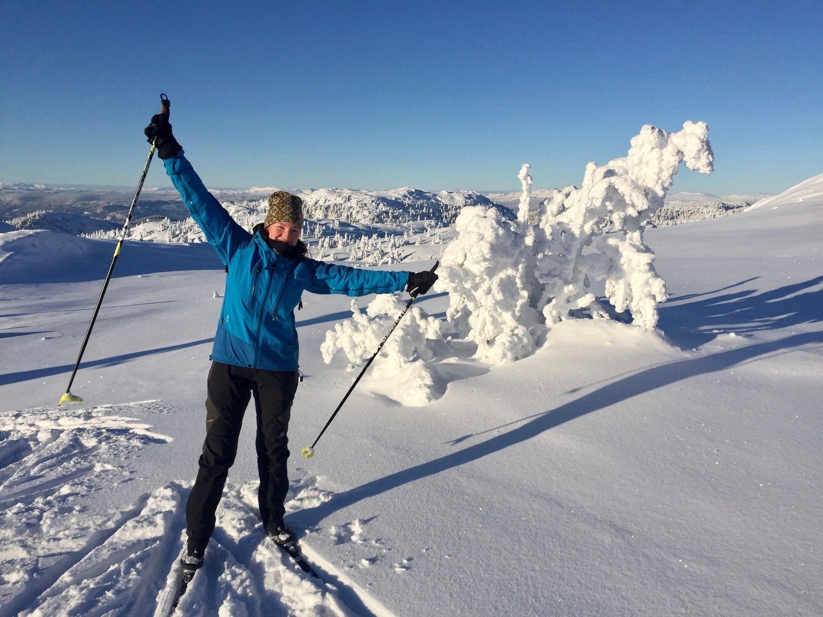 Liemarka - Skitur i området ved Blåfjell Galleribilde