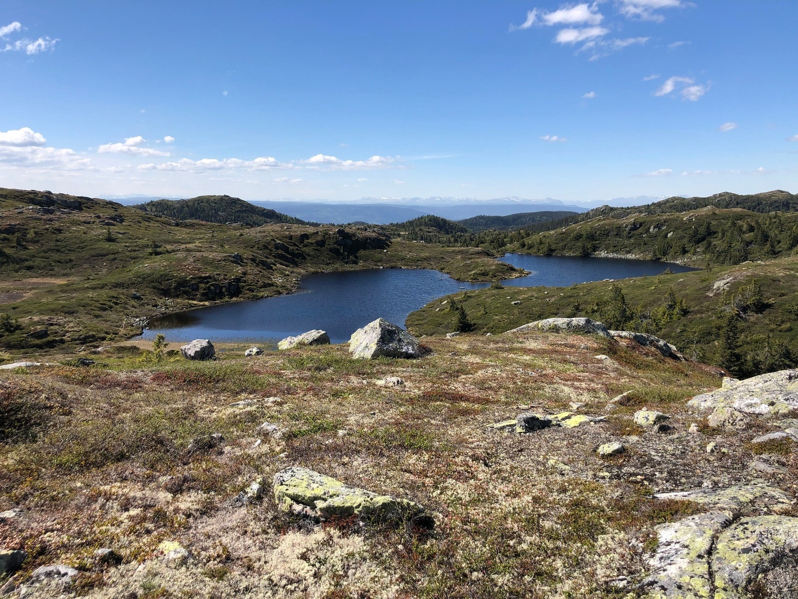Liemarka - Høstutsikt mot Ål og Hemsedal. Foto områdebilder fra Liemarka: Eirin S. Hovda Galleribilde