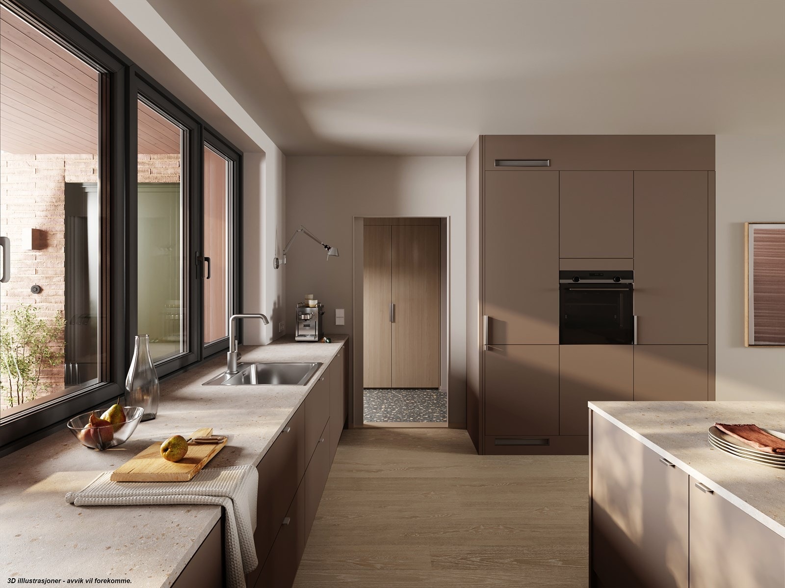 Velkommen til Kleven Gård - Et prosjekt av Ferd Eiendom, presentert av Nordvik Eiendomsmegling Ved Tobias Due & Jan-Petter Hansen. Galleribilde